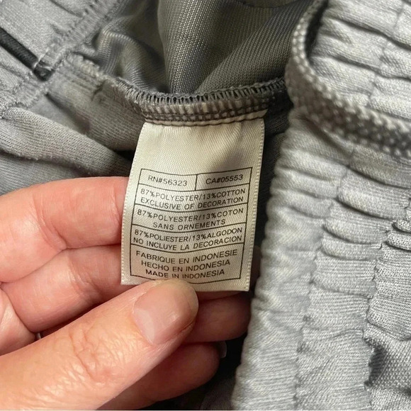 Nike Dri-Fit Training Pants Gray w/ Zip - Size XL - Picture 4 of 10